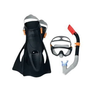 Bestway 25020 black spark wave snorkel set