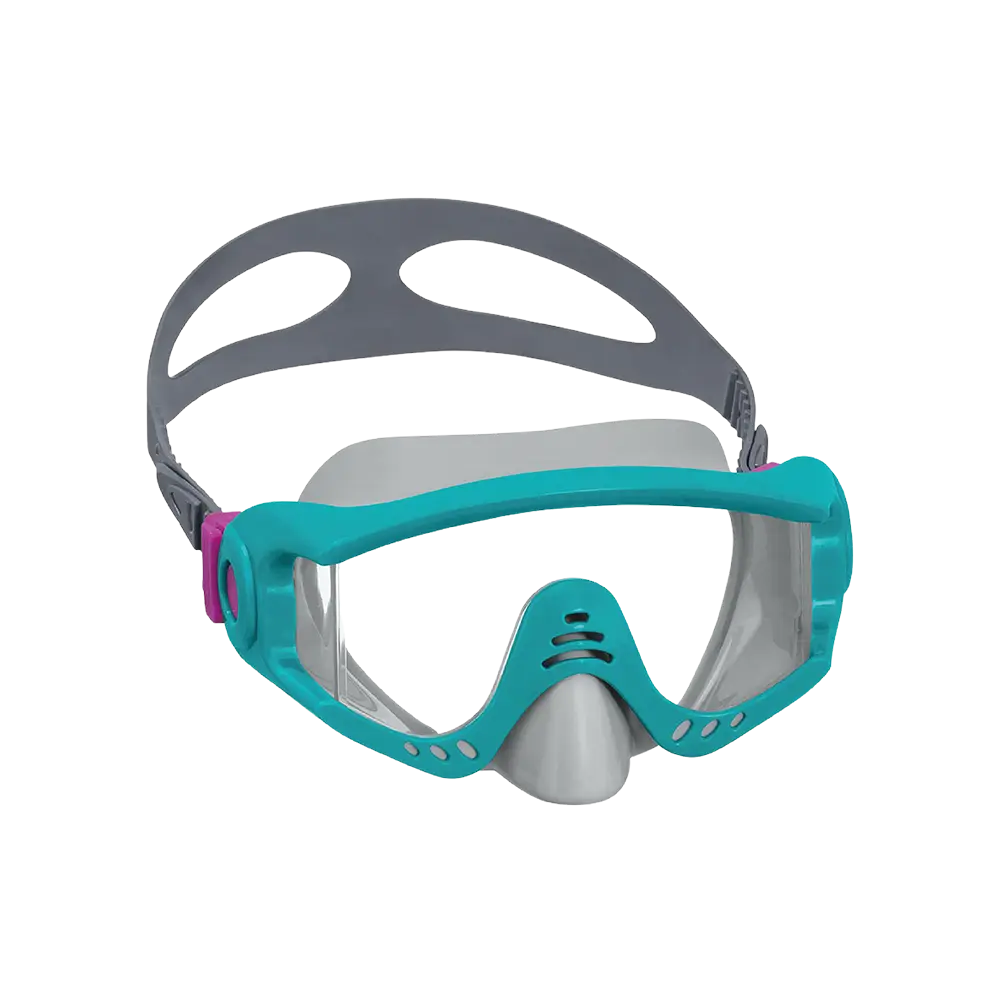 Bestway 25020 turquoise spark wave snorkel set2