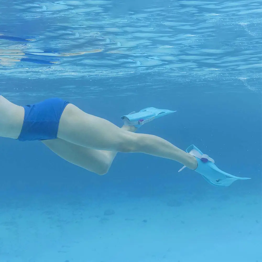 Bestway 25020 turquoise spark wave snorkel set3