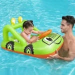 Bestway 34169 car design green baby boat2