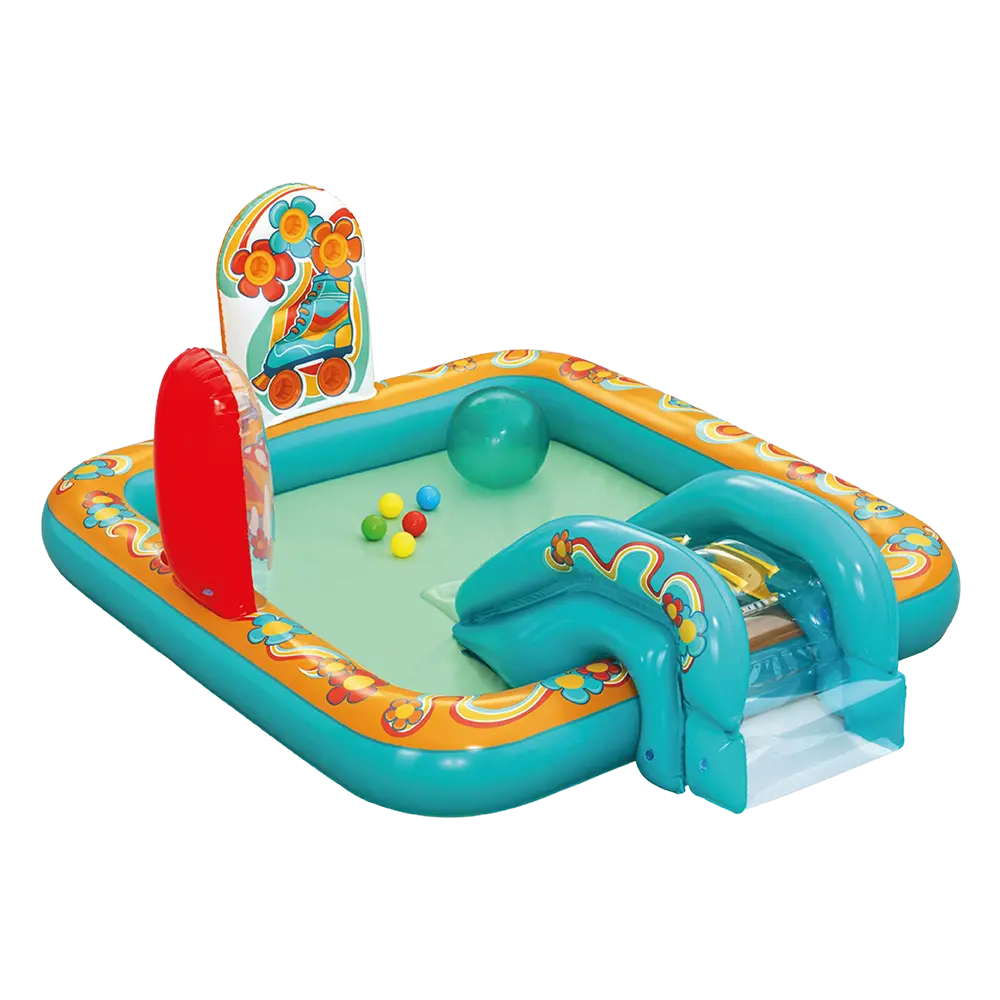 Bestway 53164 retro groove play center 193x152x74cm inflatable pool