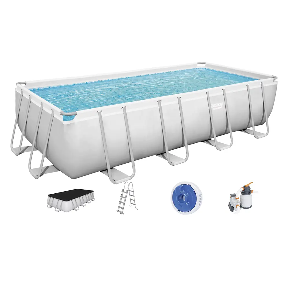 Bestway 56466 rectangular 549x274x122cm pool with accessories2