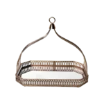 Gold regal 30x45cm mirror tray with handle