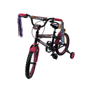 Golden 4 wheels 16in black & red bicycle