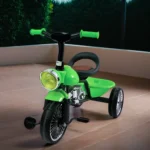 Green-&-Black-3-Wheels-Tricycle-with-Light-&-Basket1 Green & black 3 wheels tricycle with light & basket1