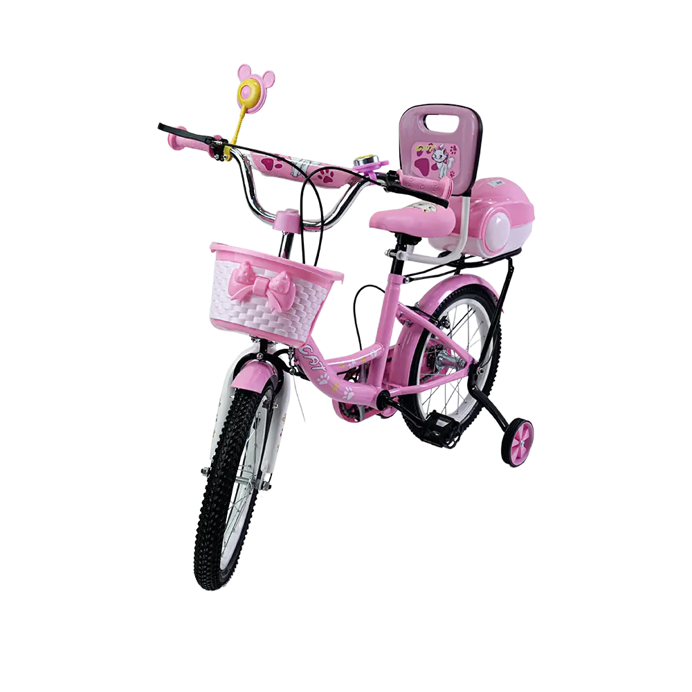 Hello-Kitty-12in-Pink-Bike-with-Basket Hello kitty 12in pink bike with basket