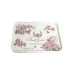 Melamine-Rectangular-Flowers-Design-Tray1 Melamine rectangular flowers design tray1