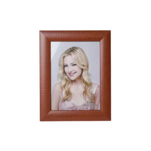 Rectangular 15x20cm brown photo frame