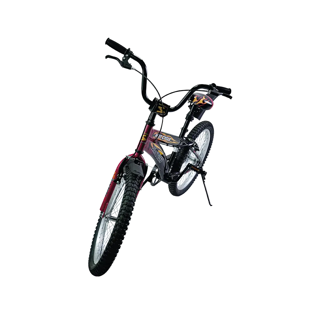 Santosa-2-Wheels-20in-Red-&-Black-Bicycle Santosa 2 wheels 20in red & black bicycle