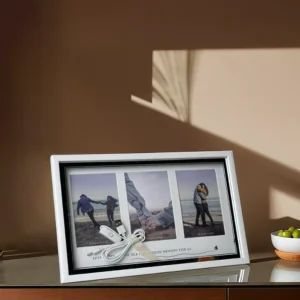 Triple photo frame with led backlight & usb switch1