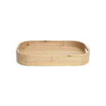 Wooden 33cm oval tray