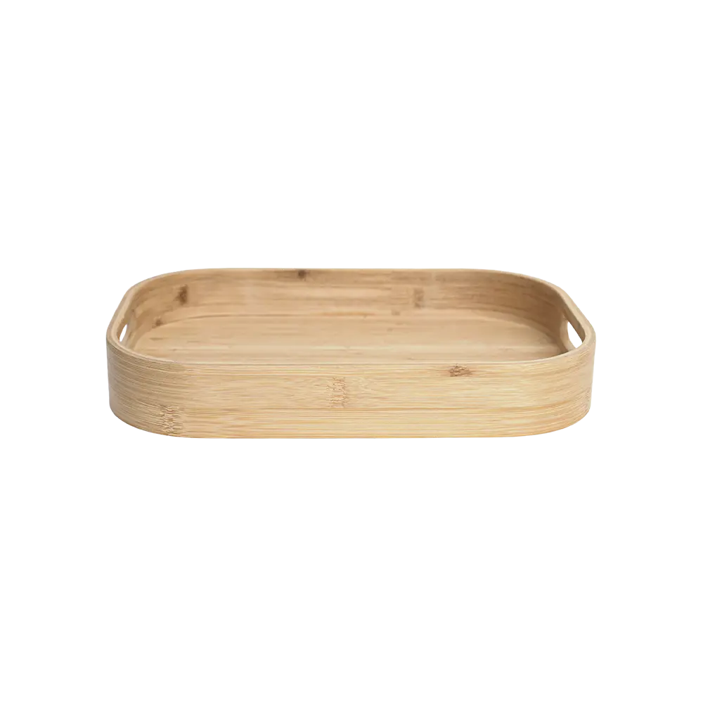 Wooden 33cm oval tray