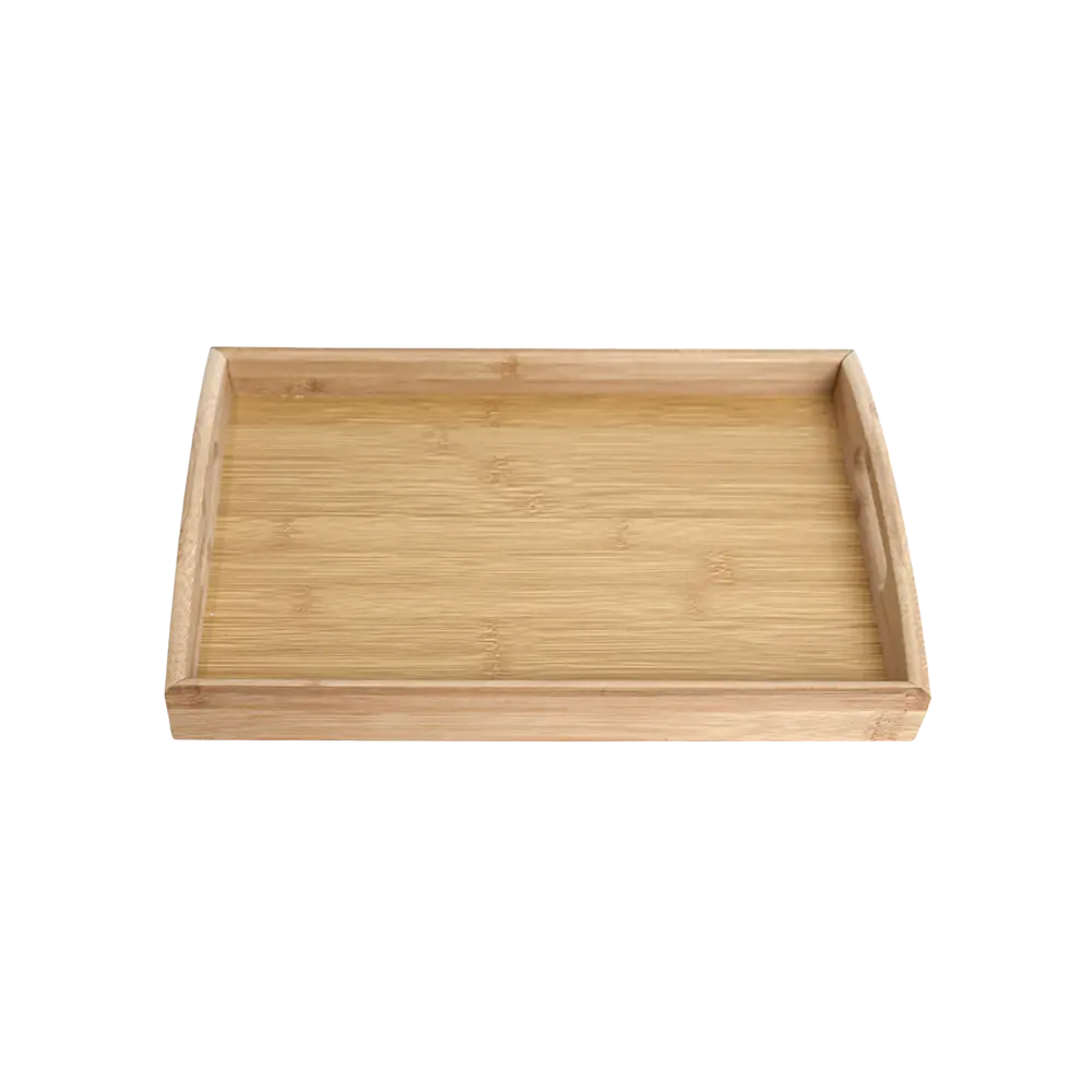 Wooden 33cm rectangular tray2