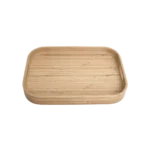 Wooden 40cm oval tray2