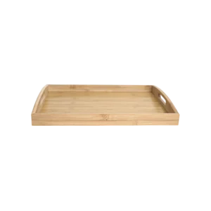 Wooden 40cm rectangular tray