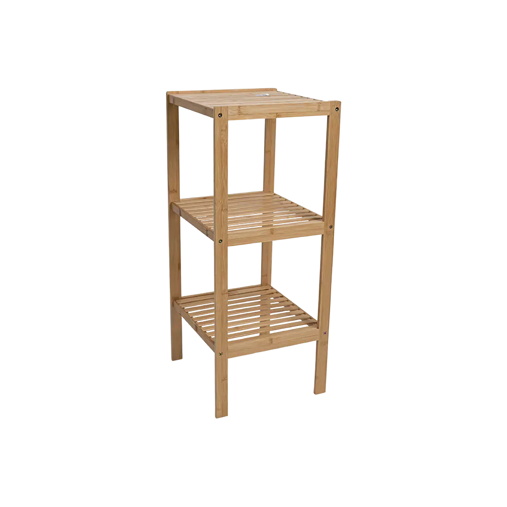Bamboo 3 tier 36x32x80cm bathroom stand2