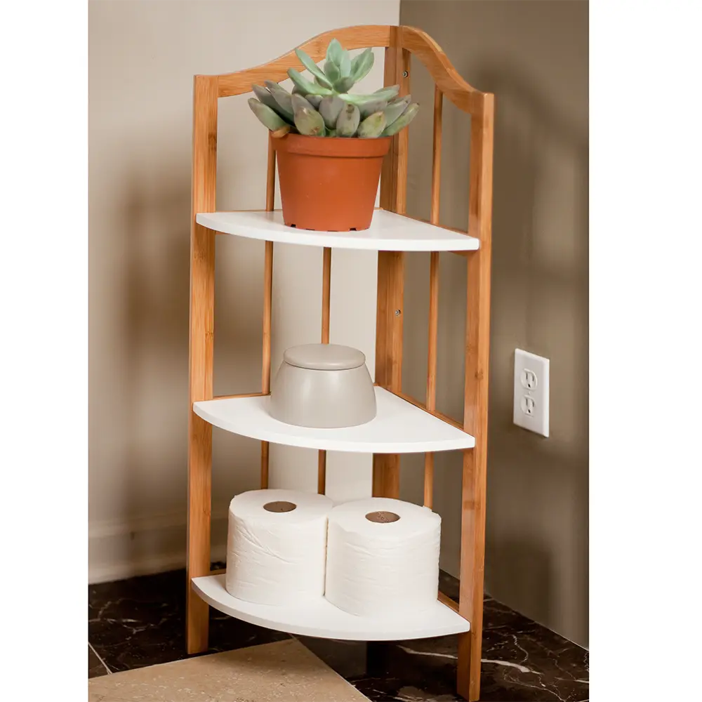 Bamboo-3-Tier-43x75cm-Stand-with-White-Accents1 Bamboo 3 tier 43x75cm stand with white accents1