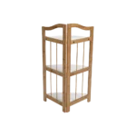 Bamboo-3-Tier-43x75cm-Stand-with-White-Accents2 Bamboo 3 tier 43x75cm stand with white accents2