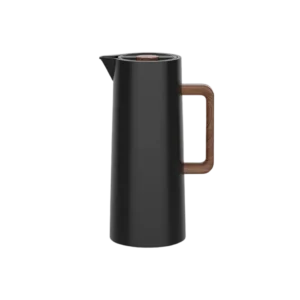 Dosthoff 1l black vaccum with wooden handle