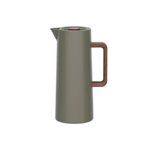 Dosthoff 1l grey vaccum with wooden handle