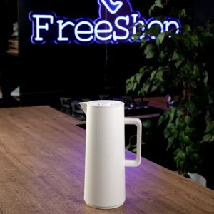 Dosthoff 1l offwhite vaccum with plastic handle1