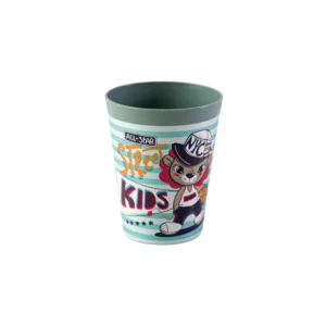 Hobby life 300ml plastic patterend green cup