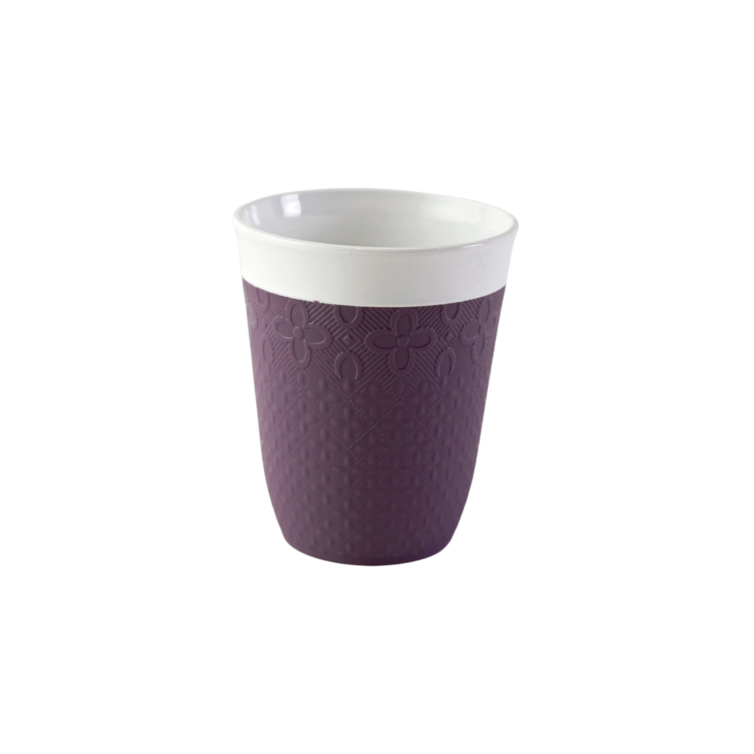 Hobby life 350ml purple daisy glass