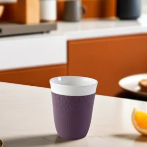 Hobby life 350ml purple daisy glass1