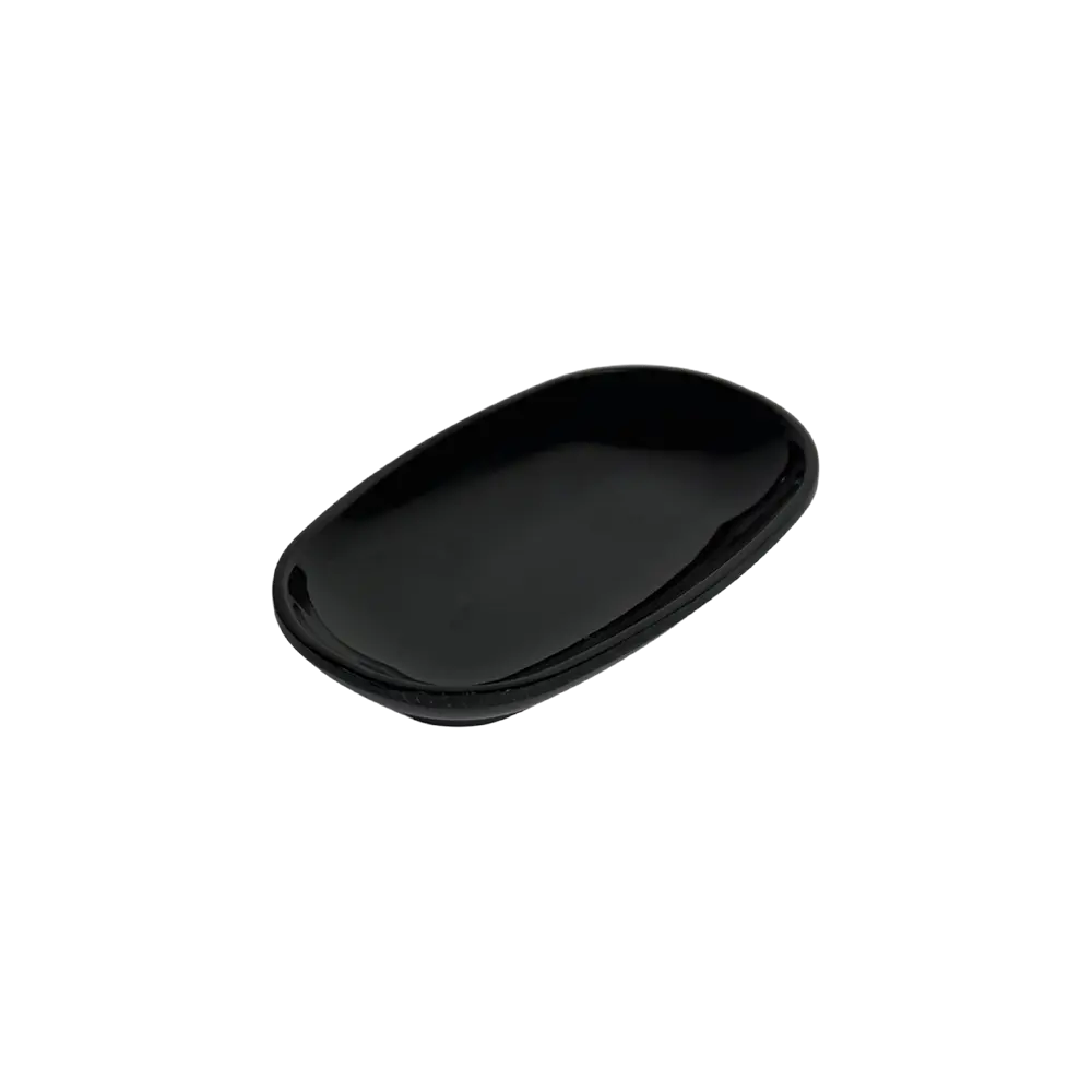 Melamime-Small-Black-Spices-Plate Melamime small black spices plate