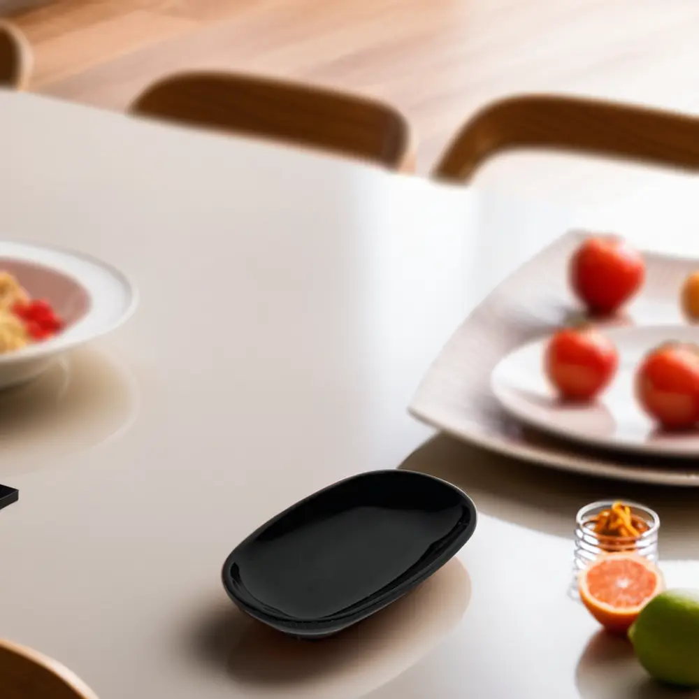 Melamime-Small-Black-Spices-Plate1 Melamime small black spices plate1