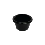 Melamine 90ml black sauce cup