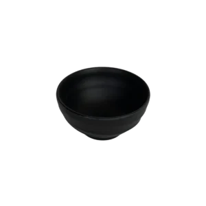 Melamine black sauce cup