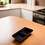 Melamine-Dual-Black-Serving-Plate1 Melamine dual black serving plate1