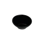 Melamine small black sauce cup