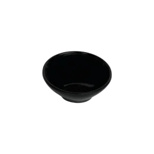 Melamine small black sauce cup