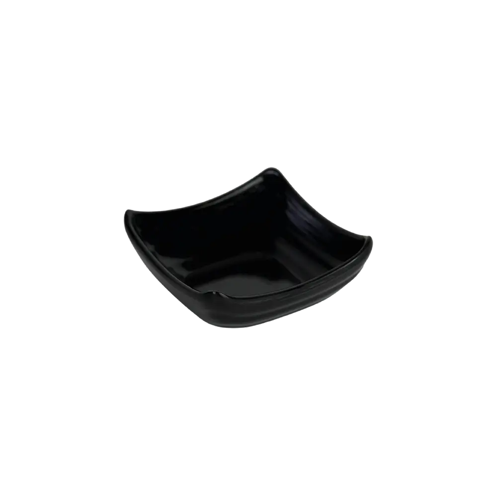 Melamine small ribbed design sauce cup