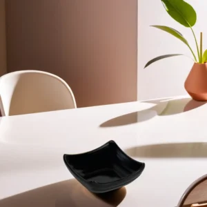 Melamine small ribbed design sauce cup1