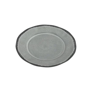 Momaz 11in hammered melamine flat plate