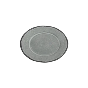 Momaz 6in hammered melamine flat plate