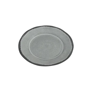 Momaz 8in hammered melamine flat plate