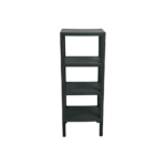 Plastic 4 tier 29x38x100cm grey stand
