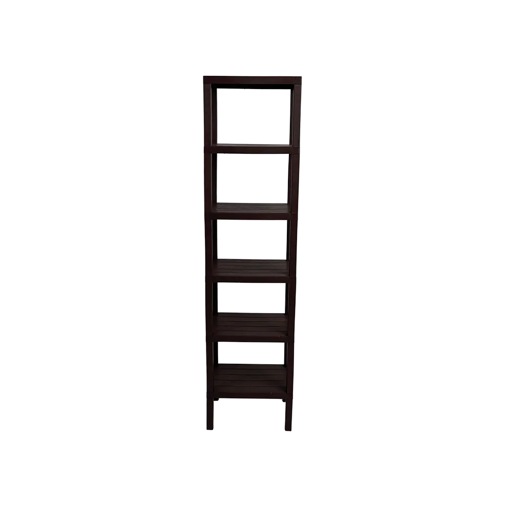 Plastic 6 tier 29x38x153cm brown stand