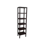 Plastic 6 tier 29x38x153cm brown stand2