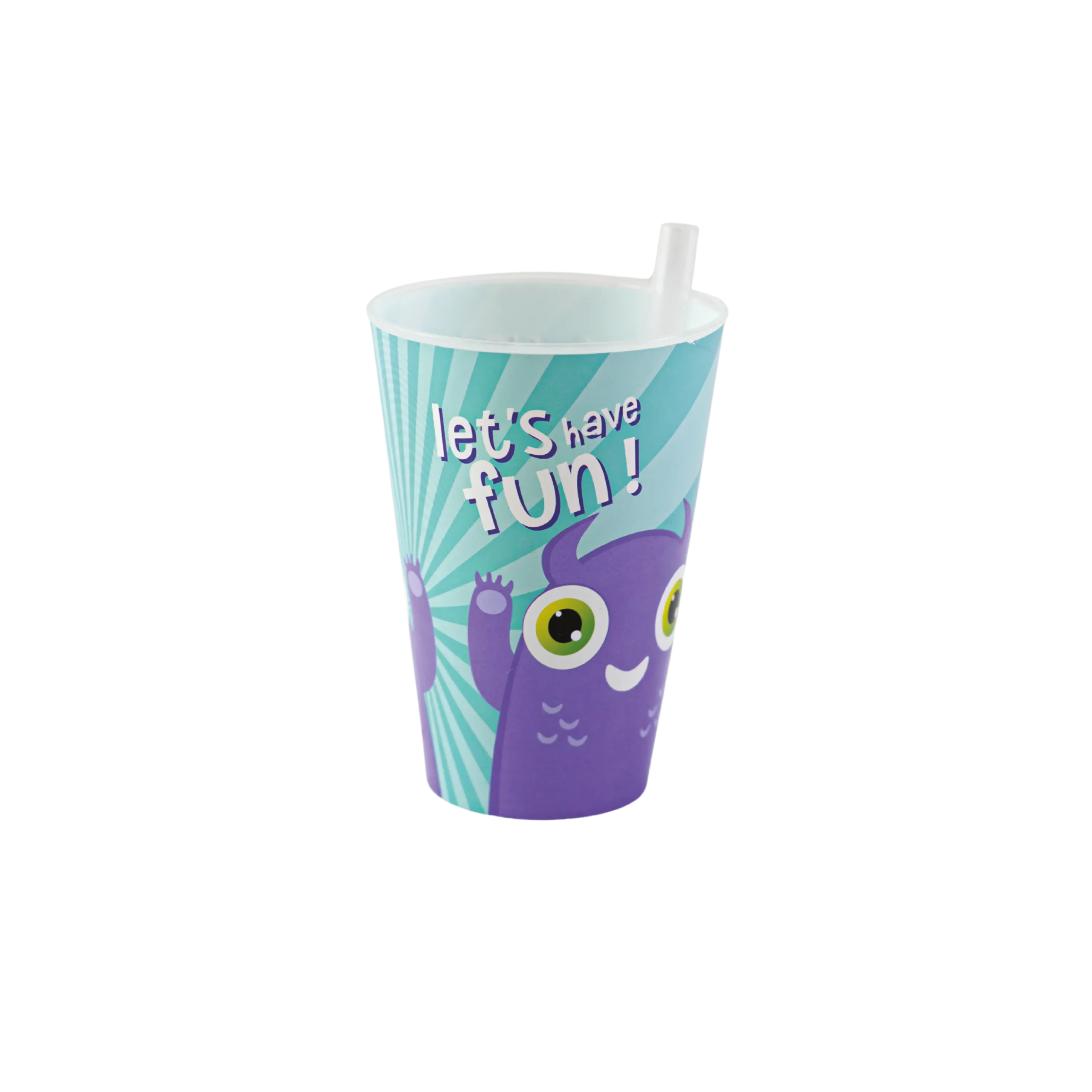 Plastic monster design aqua pipette cup