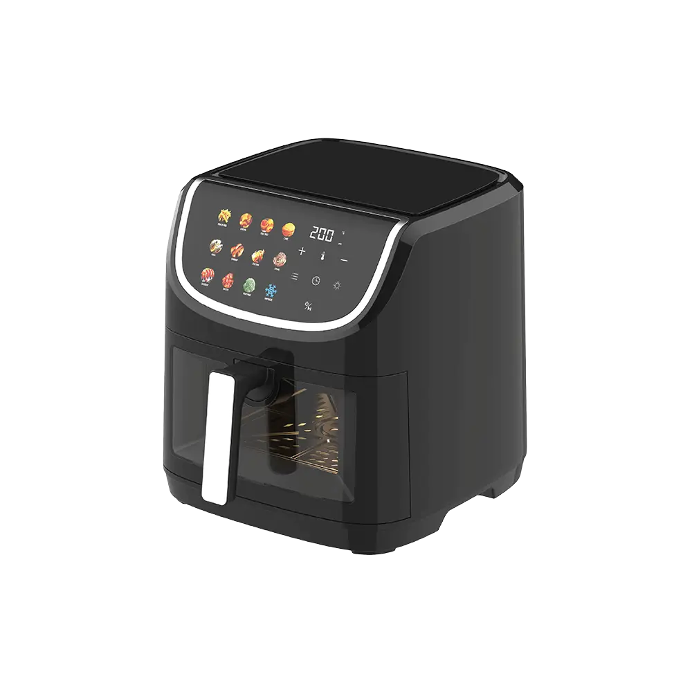 Regina 8l black air fryer2