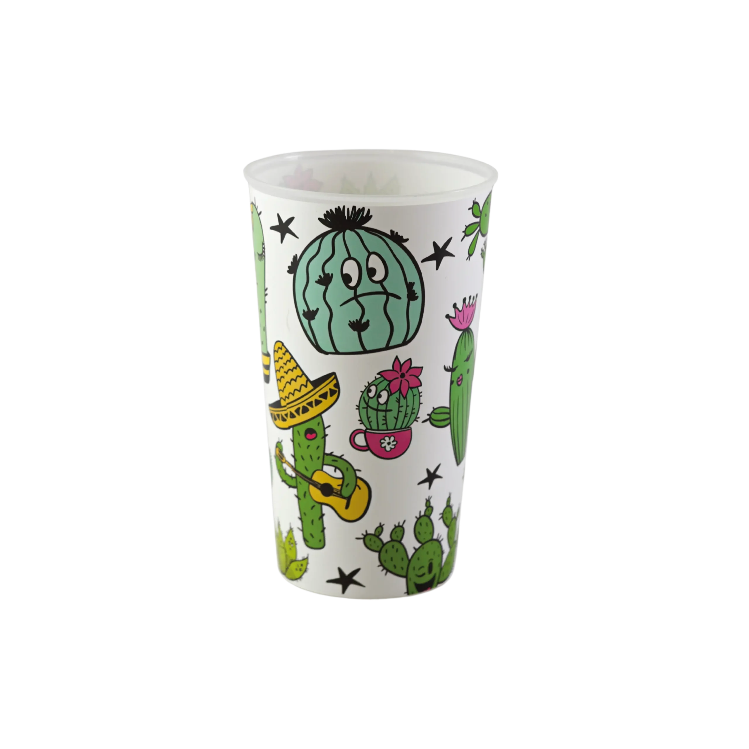 Titiz 650ml cactus design ruby cup