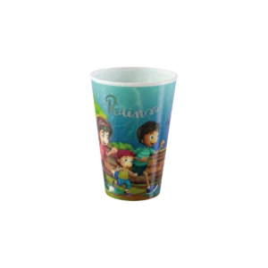 Titiz plastic 400ml kids design 3d ruby cup