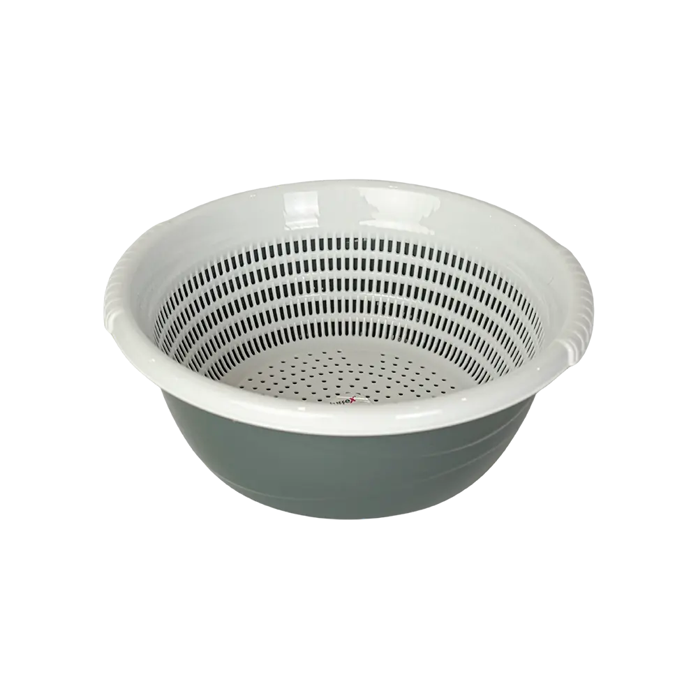 Tuffex-7L-Grey-Bowl-with-White-Strainer2 Tuffex 7l grey bowl with white strainer2