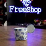 Ceramic-375ml-Fruit-Design-Mug-with-Blueberry-Shaped-Handle1 Ceramic 375ml fruit design mug with blueberry shaped handle1