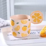Ceramic-375ml-Fruit-Design-Mug-with-Orange-Shaped-Handle2 Ceramic 375ml fruit design mug with orange shaped handle2